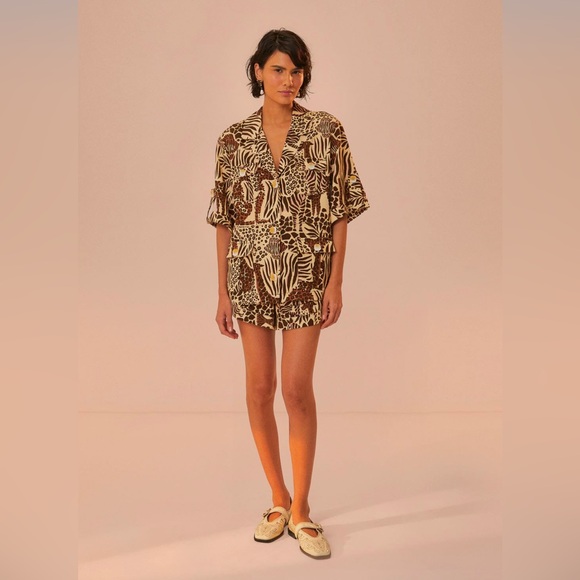 Farm Rio Sand Safari Shirt - Picture 4 of 9